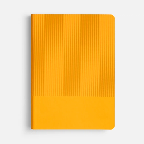 Ежедневник Vale New, недатированный, желтый