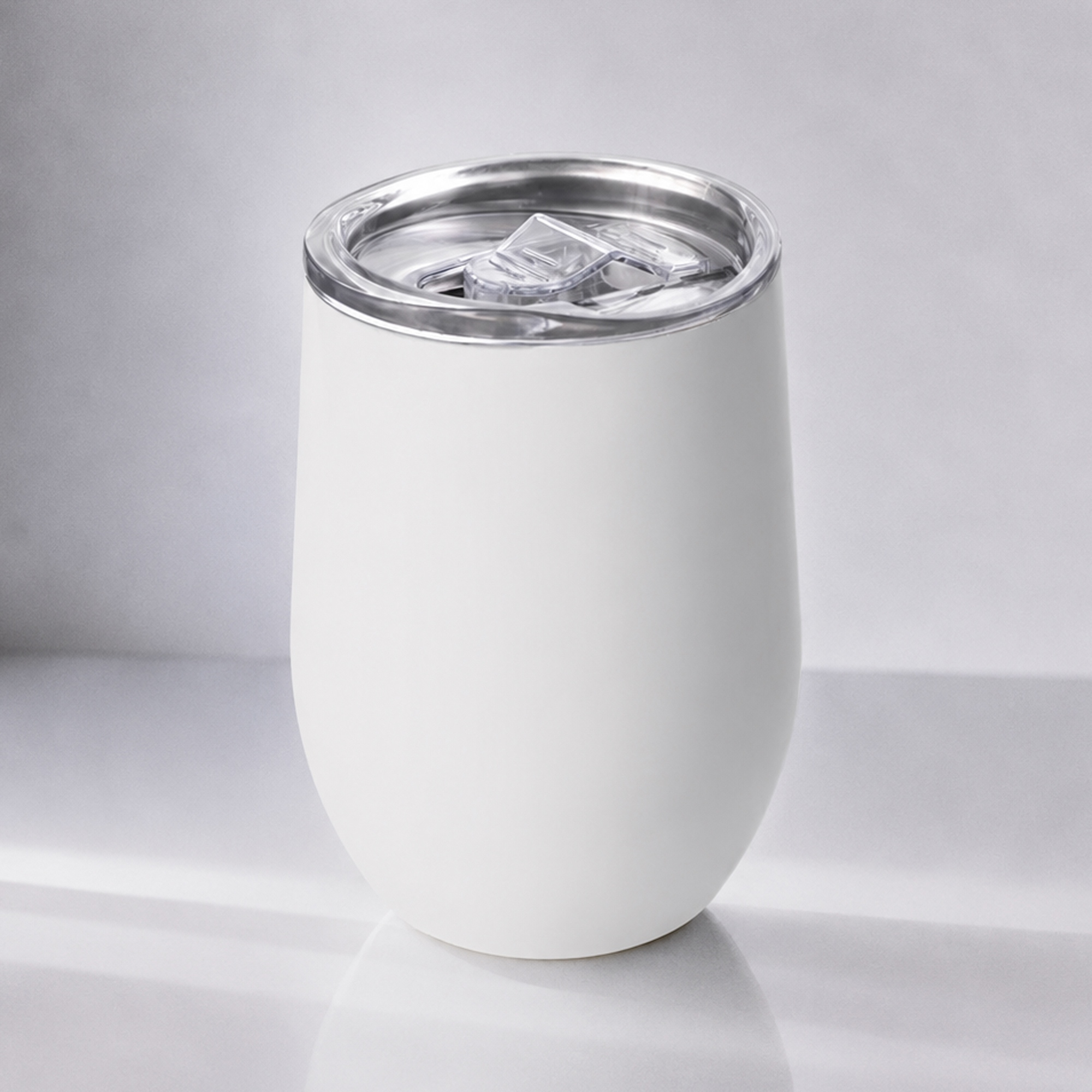 Термокружка Vacuum mug C1, soft touch, 370мл, белый
