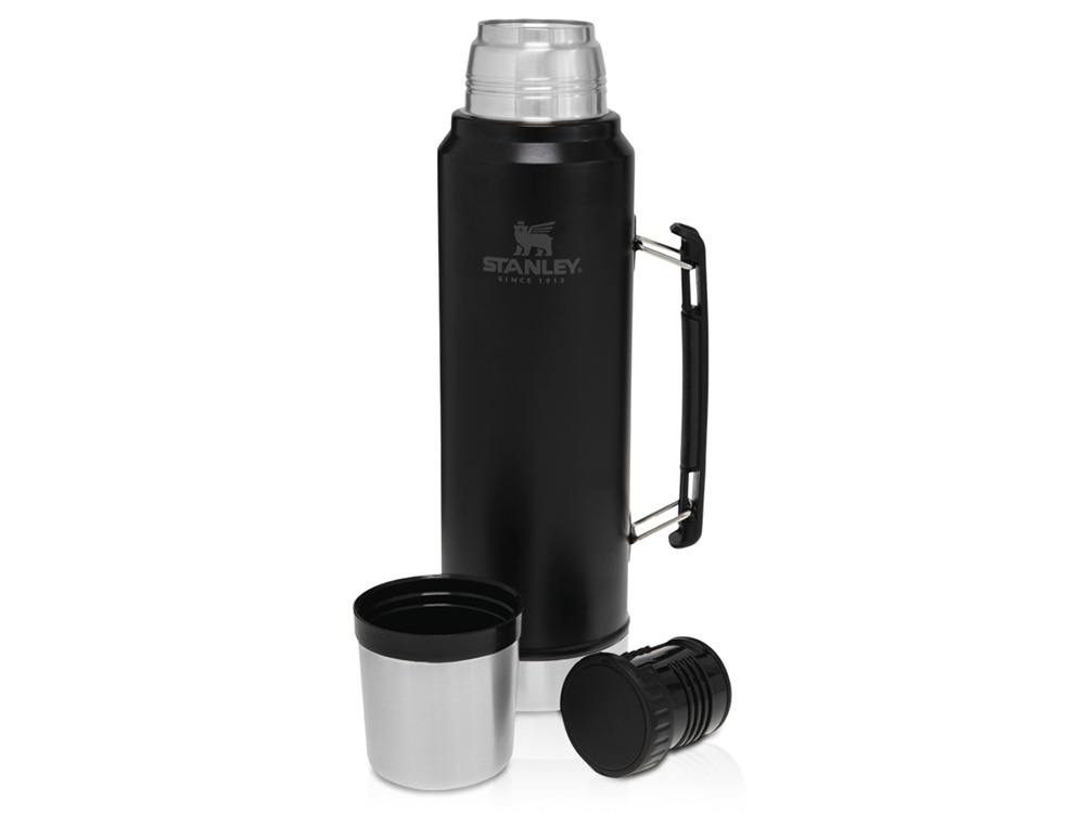 Stanley Classic бутылка объемом 1000 мл - Черный матовый